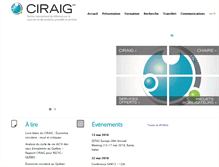 Tablet Screenshot of ciraig.org